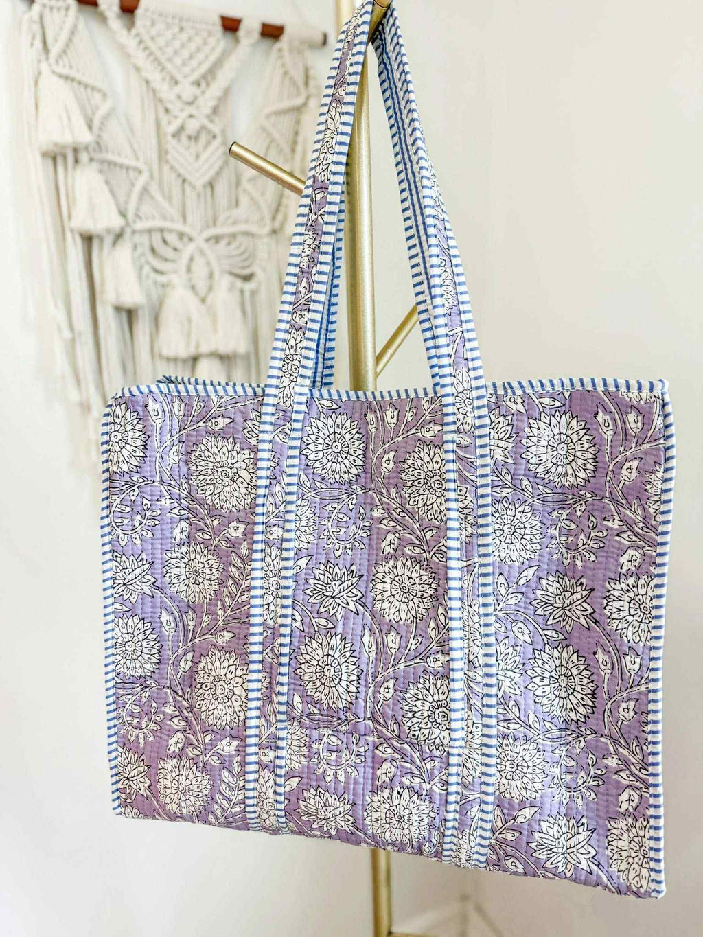 Large Floral Tote Bags