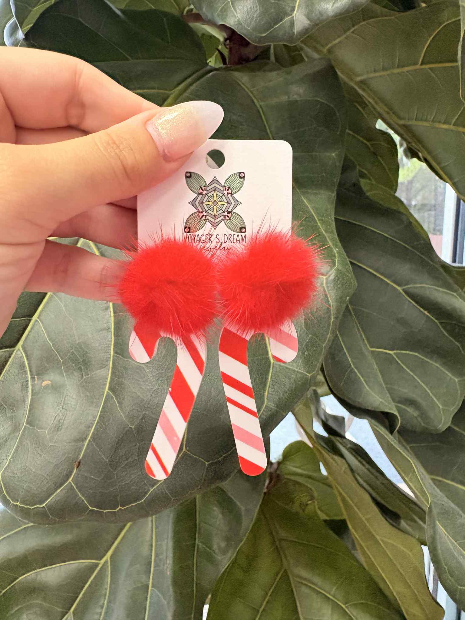 Sweet Candy Cane Earrings