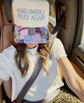 make america pray again hat