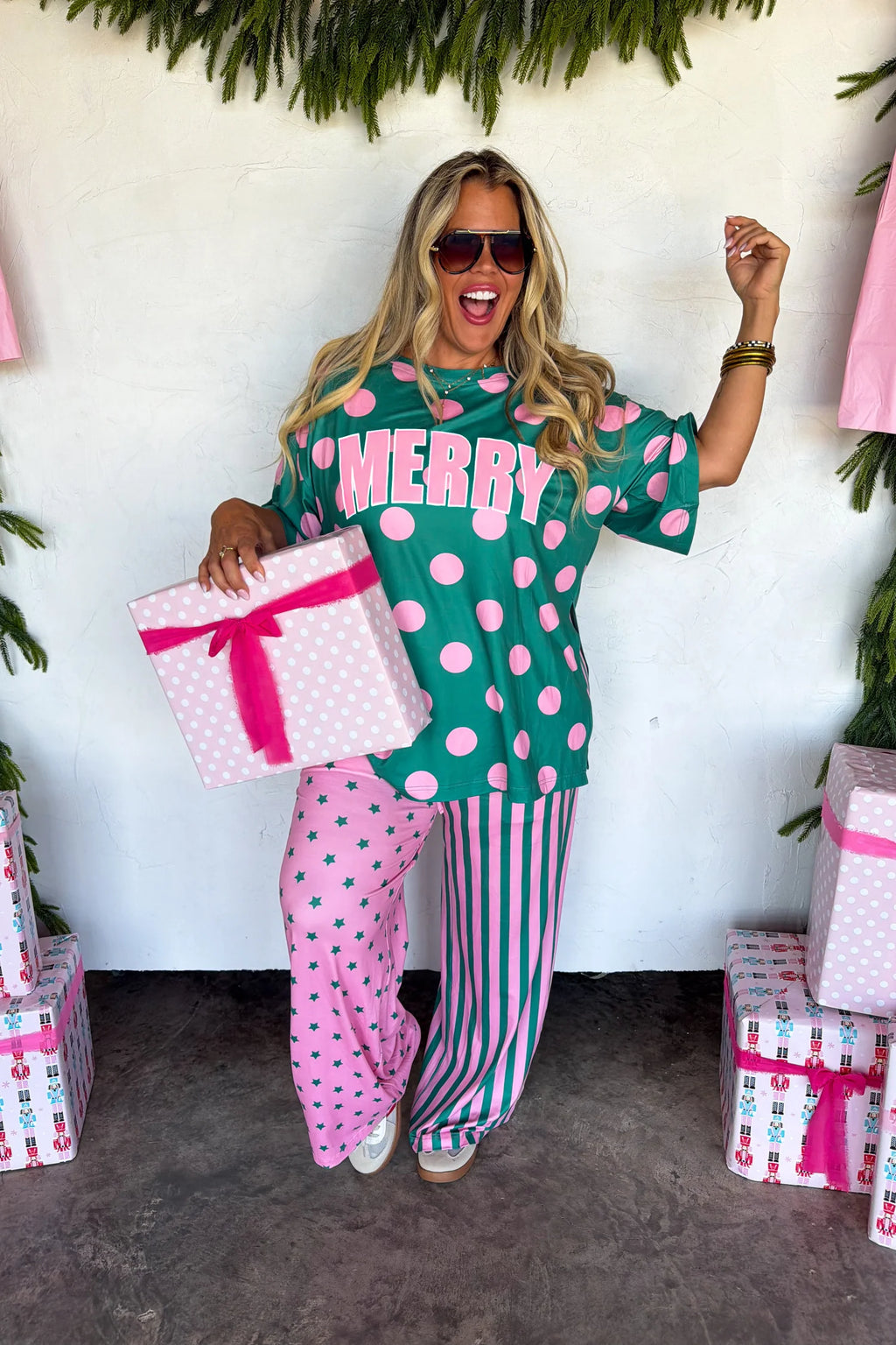 (PREORDER) merry confetti lounge sets