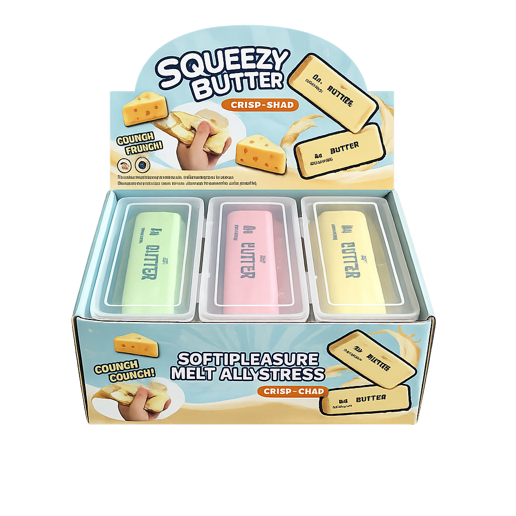 clay crack &  butter squishy