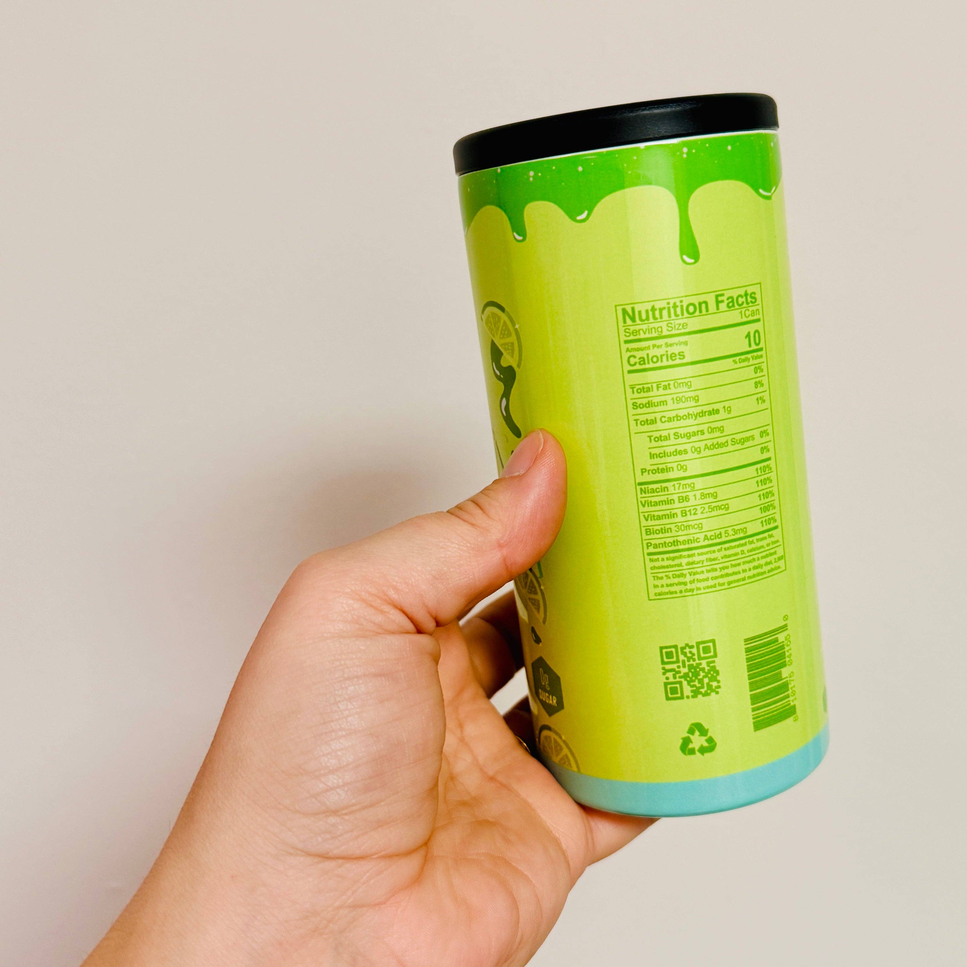 lime slush alani slim can cooler