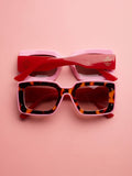 pink + red deco sunglasses