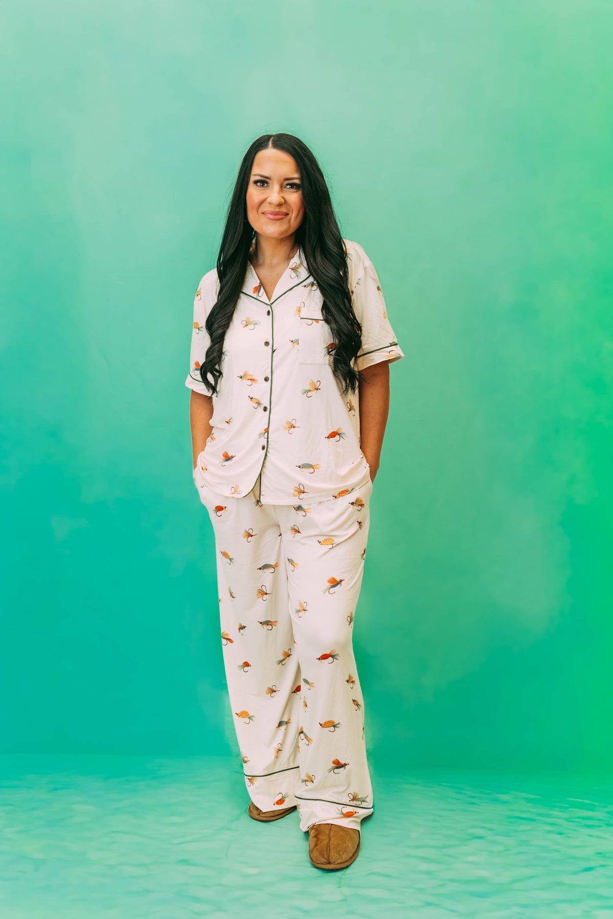 outdoor girl luxe pj sets