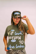 trout camo foam trucker