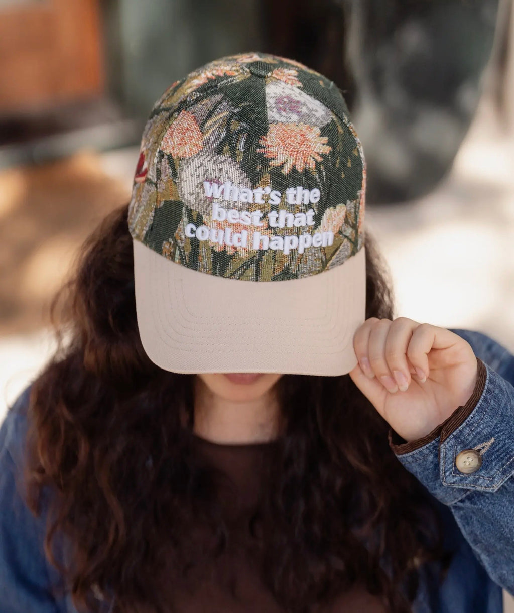 what’s the best that can happen trucker hat