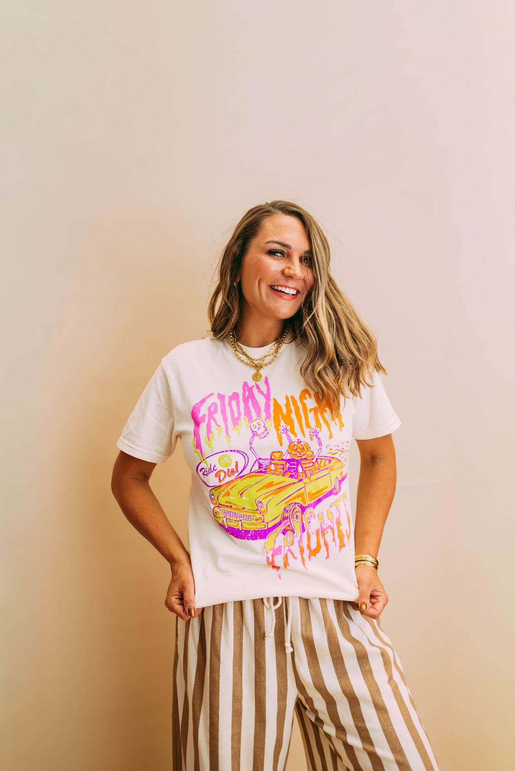 friday night frights tee