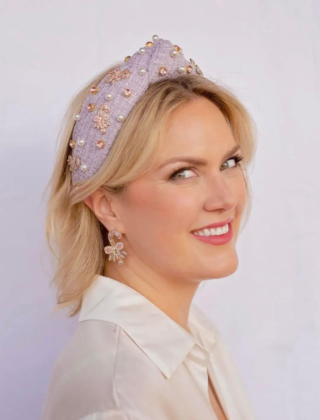 Pretty in Pink Christmas Headbands