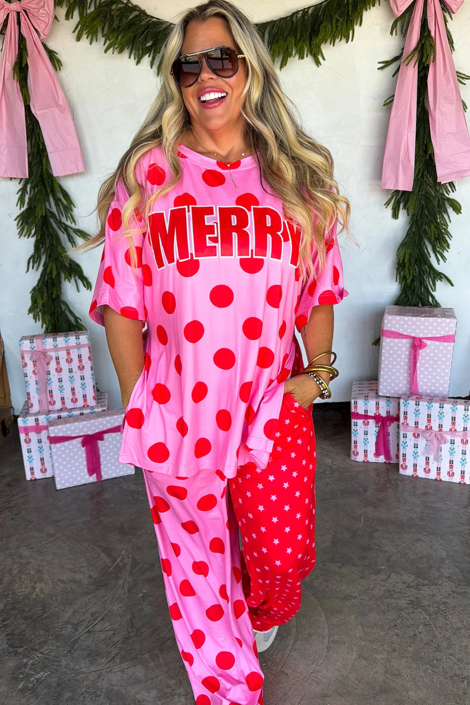 (PREORDER) merry confetti lounge sets