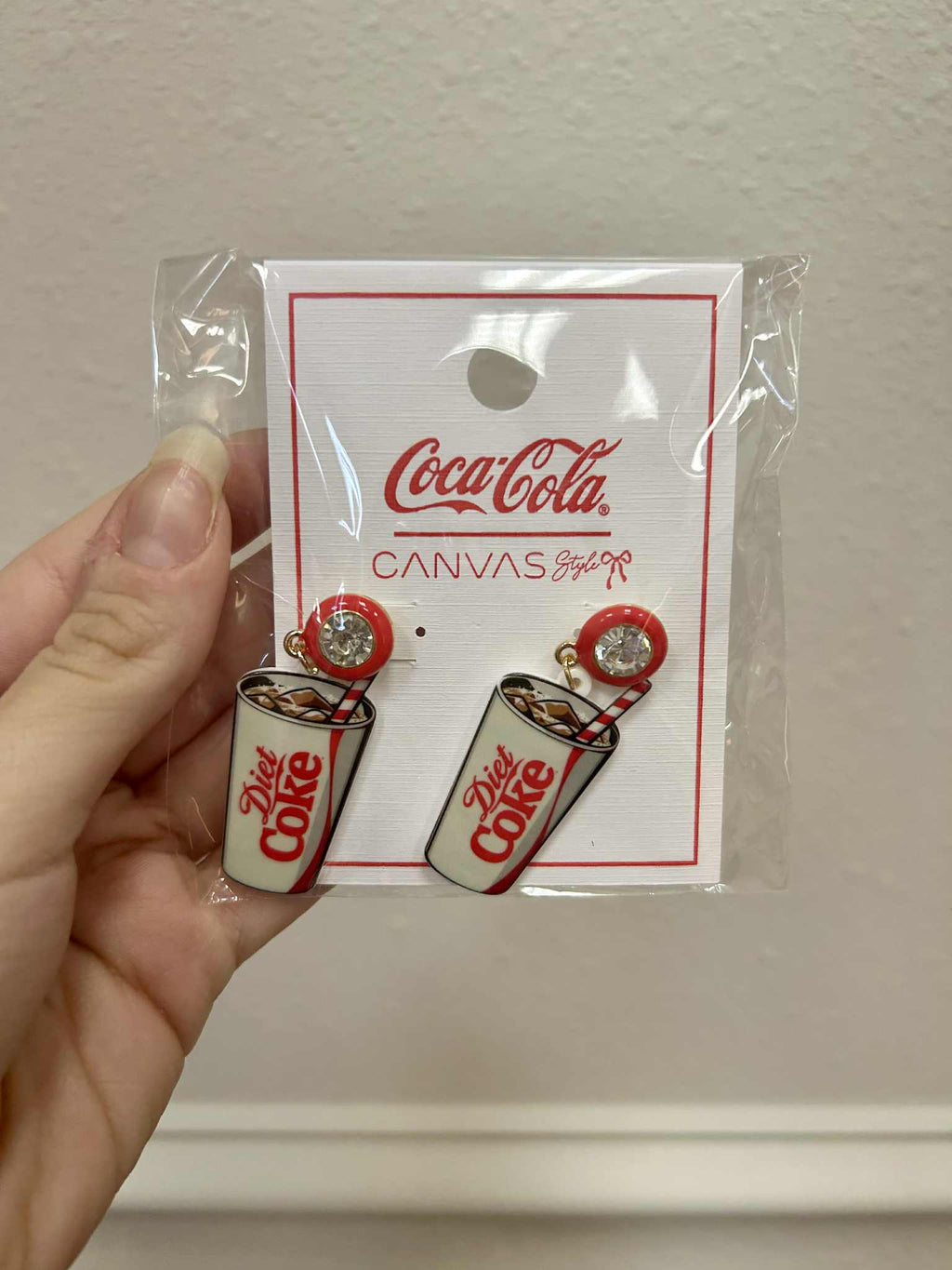 Coca Cola Earrings