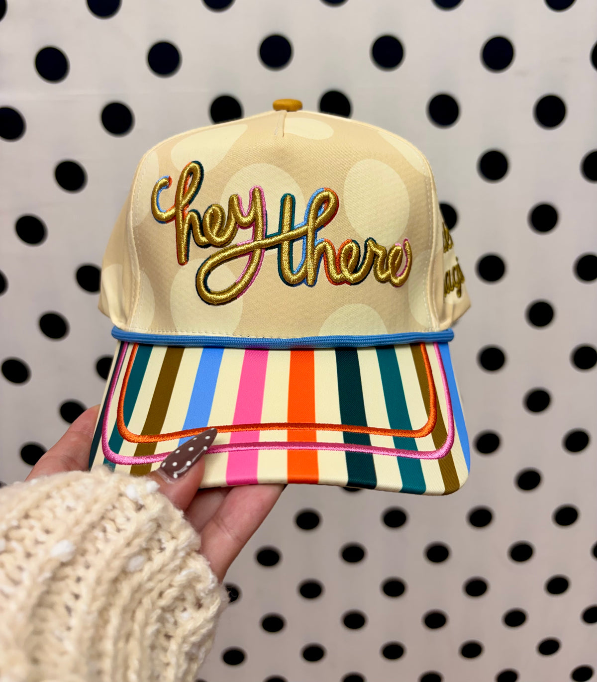 hey there striped trucker