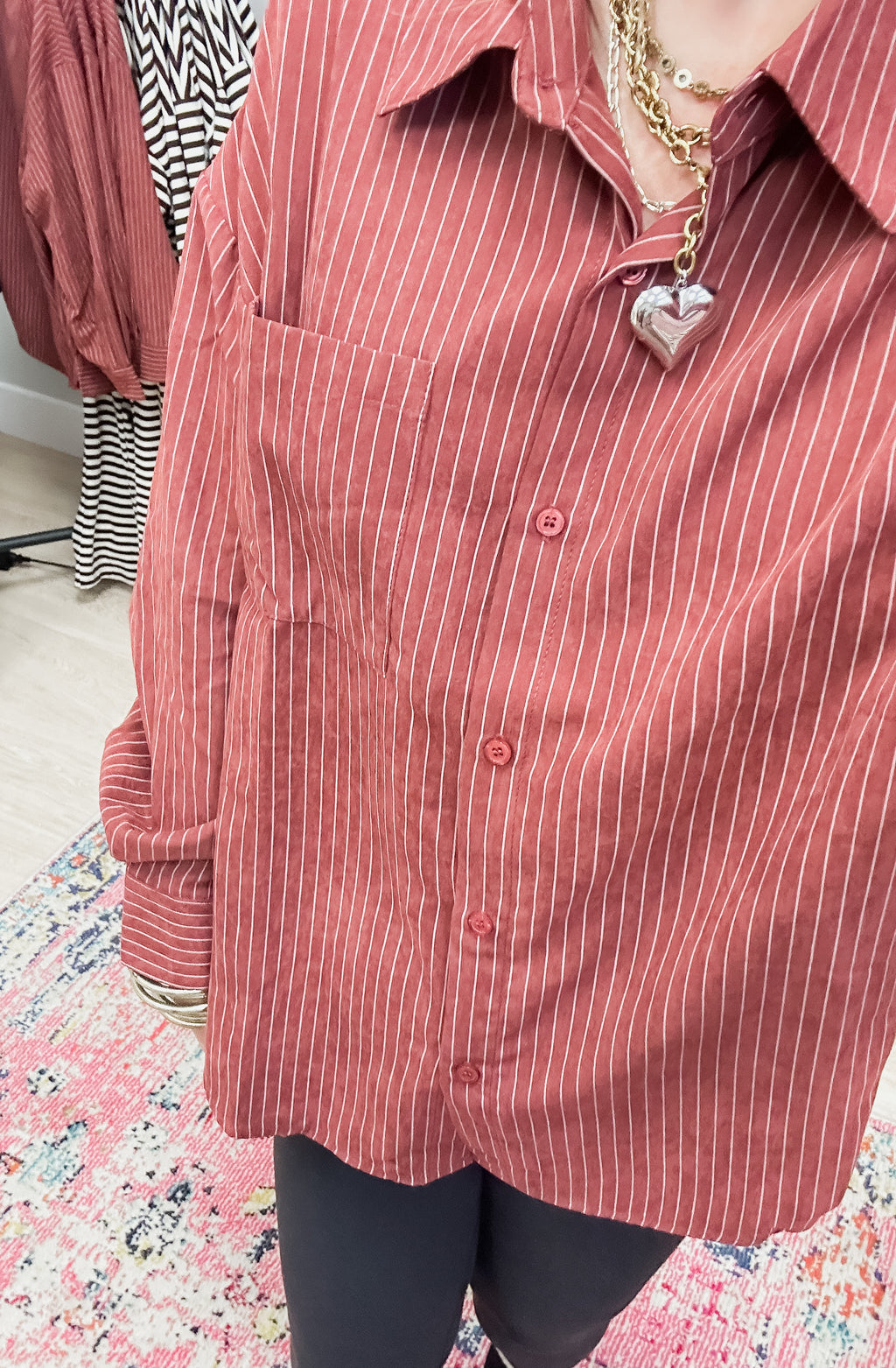 Burgundy Dress Shirt