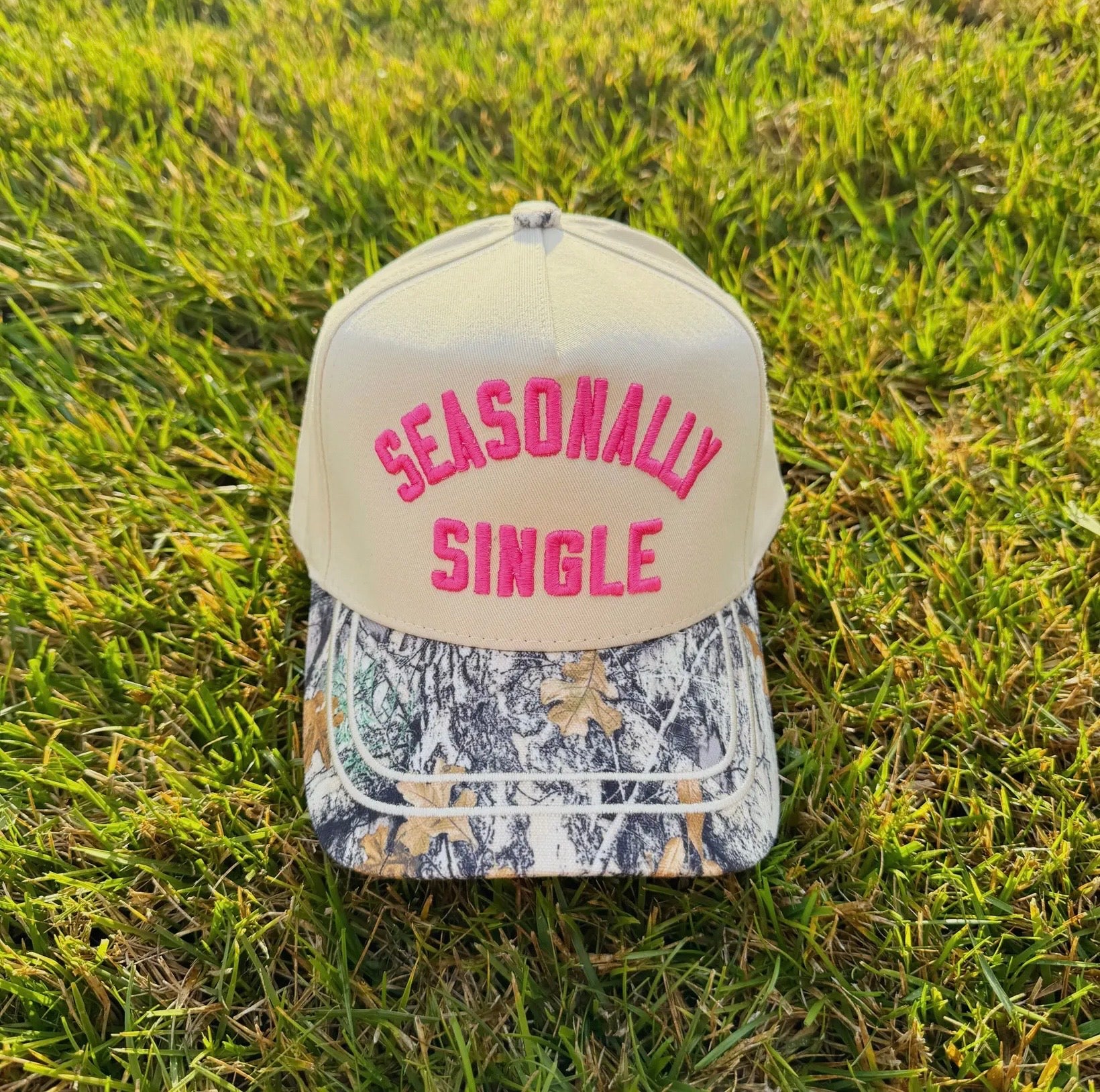 Seasonally Single Camo Trucker