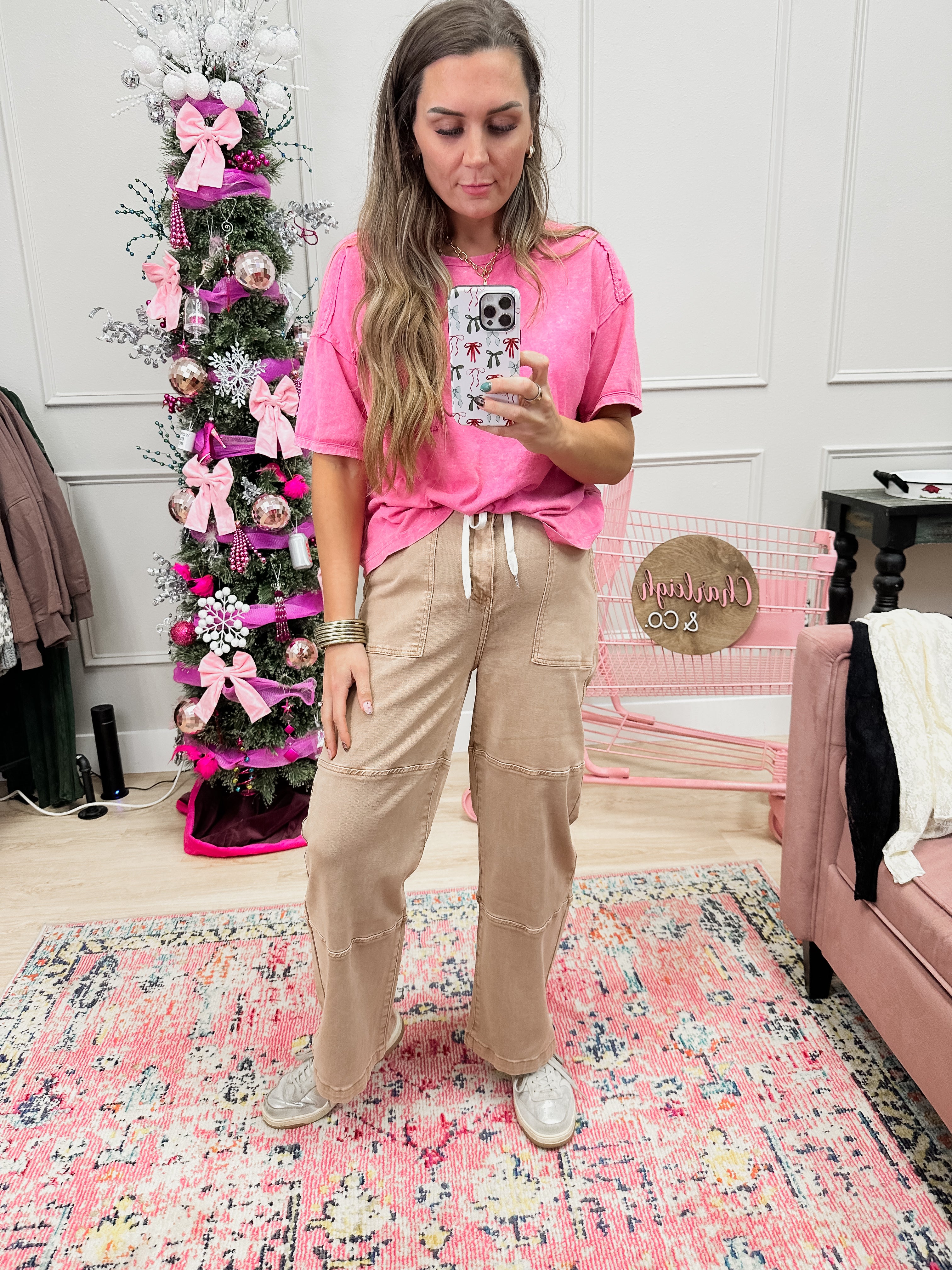 Vintage Sandstone Utility Jeans