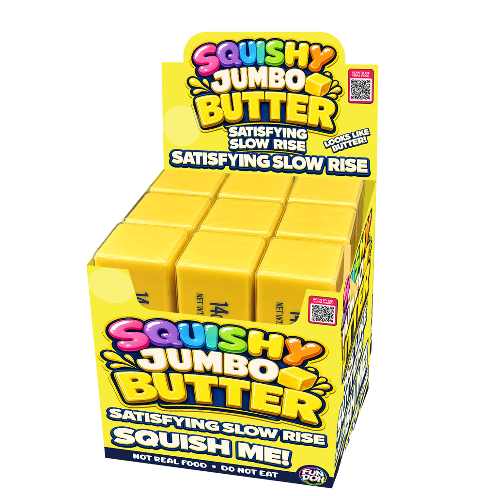 fun doh 10" JUMBO butter squish