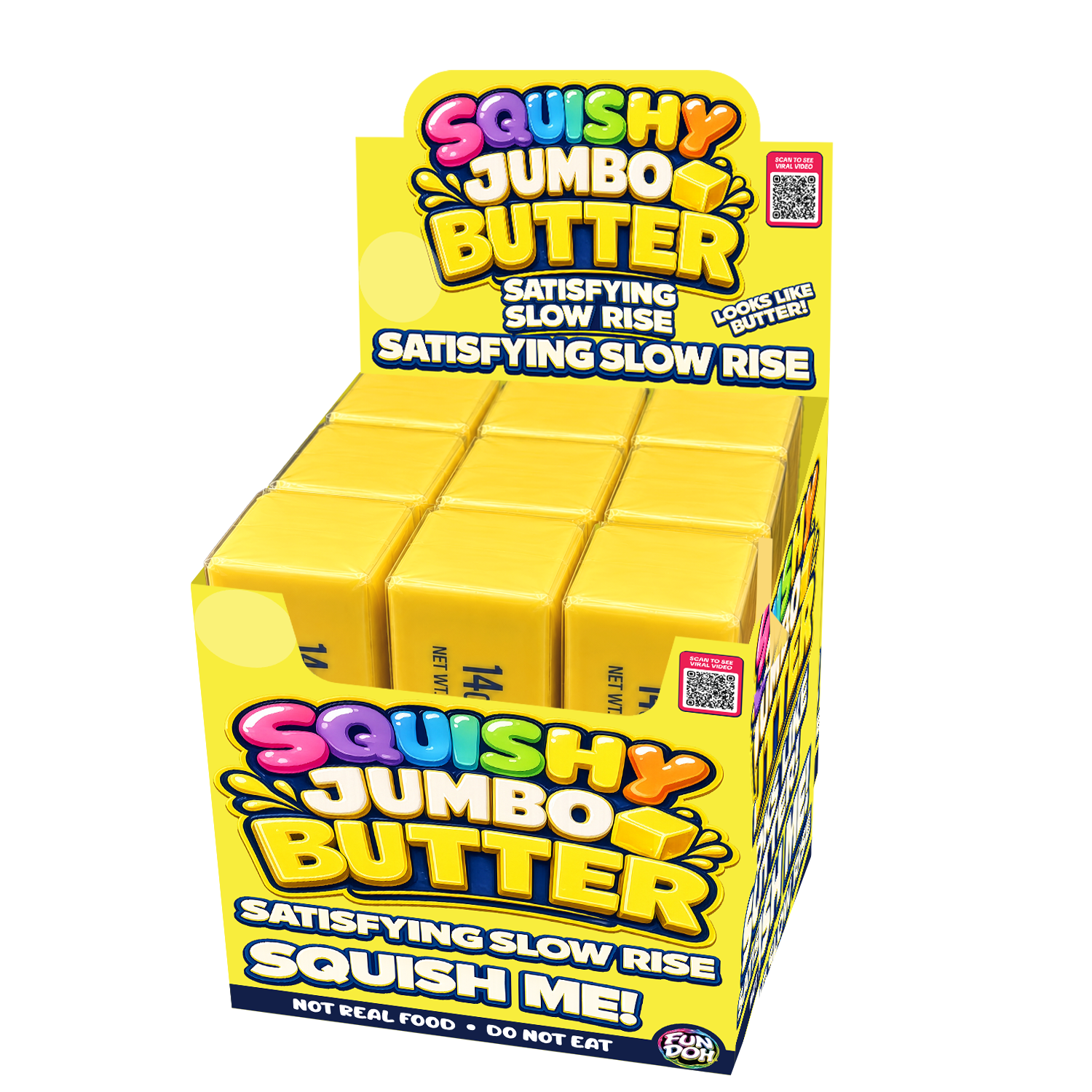 fun doh 10" JUMBO butter squish