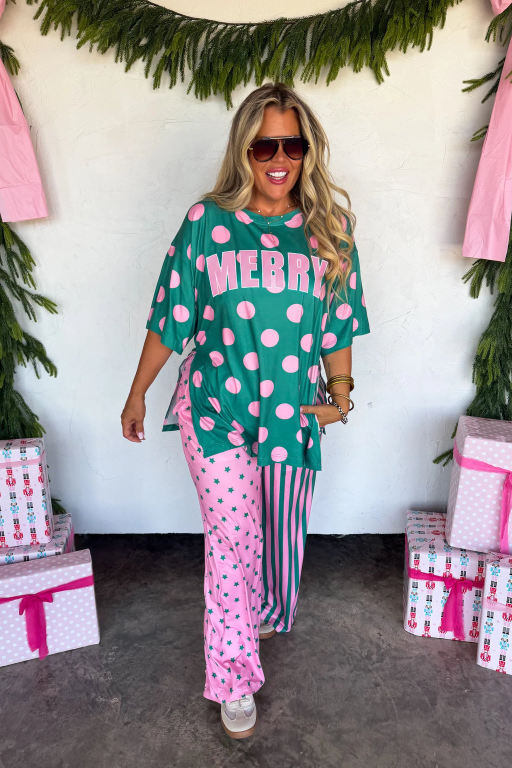 (PREORDER) merry confetti lounge sets