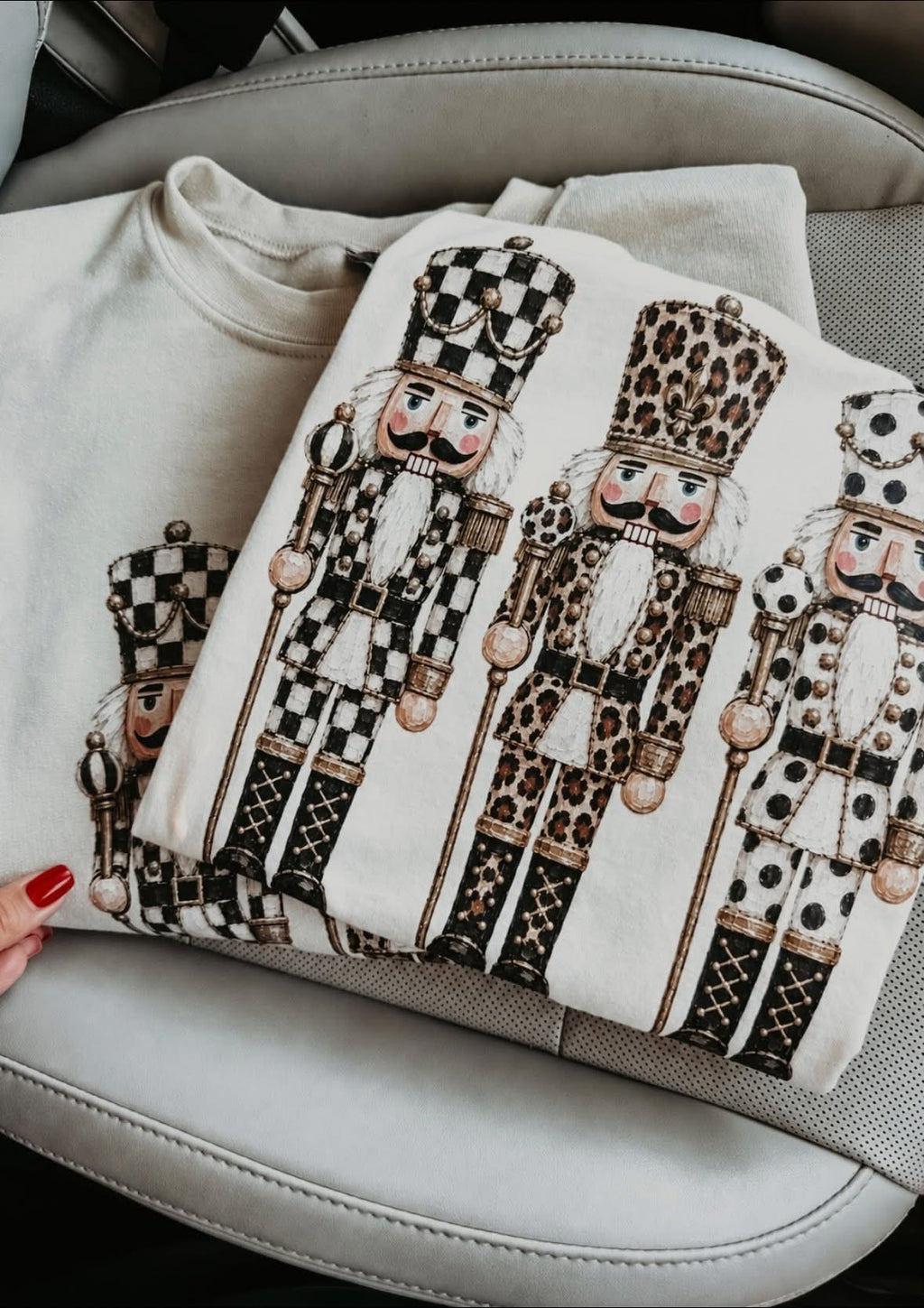 (PREORDER) fun print nutcracker trio tee or sweatshirt