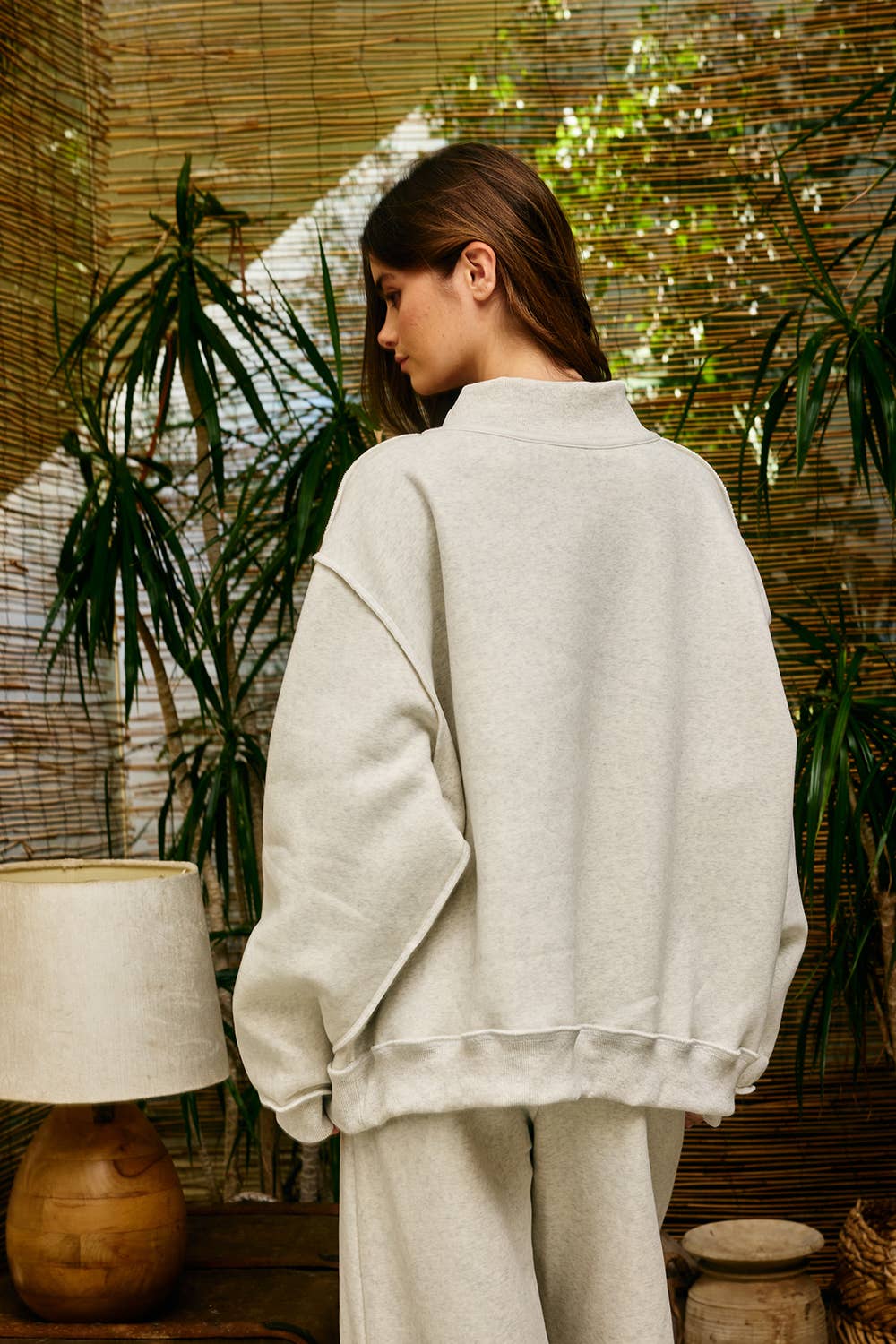 “merry” varsity mockneck