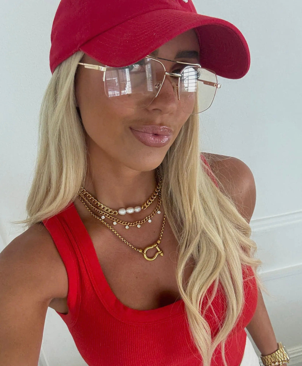 Three Pearl Necklace