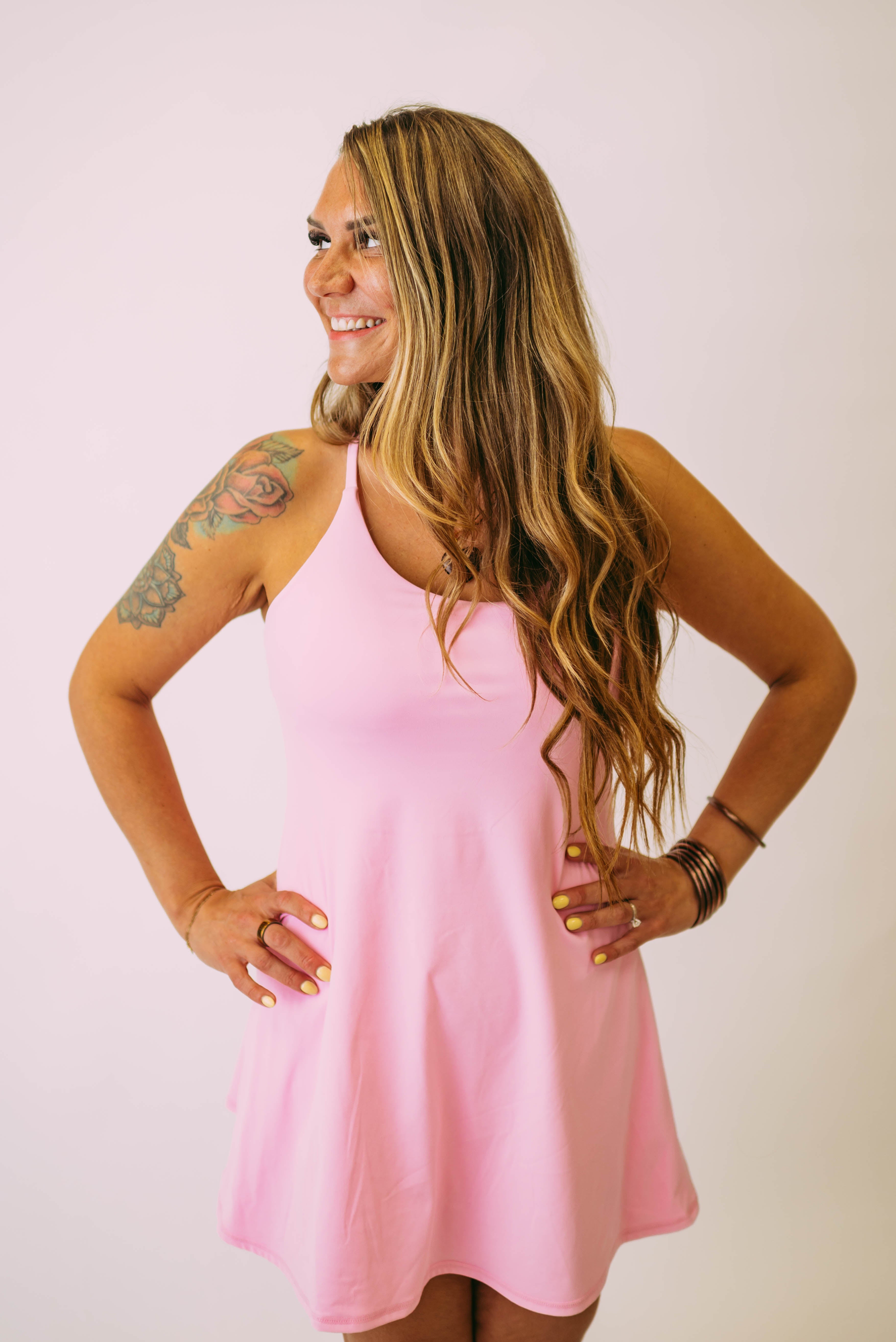 BEST SELLER: activewear mini dress & shorts