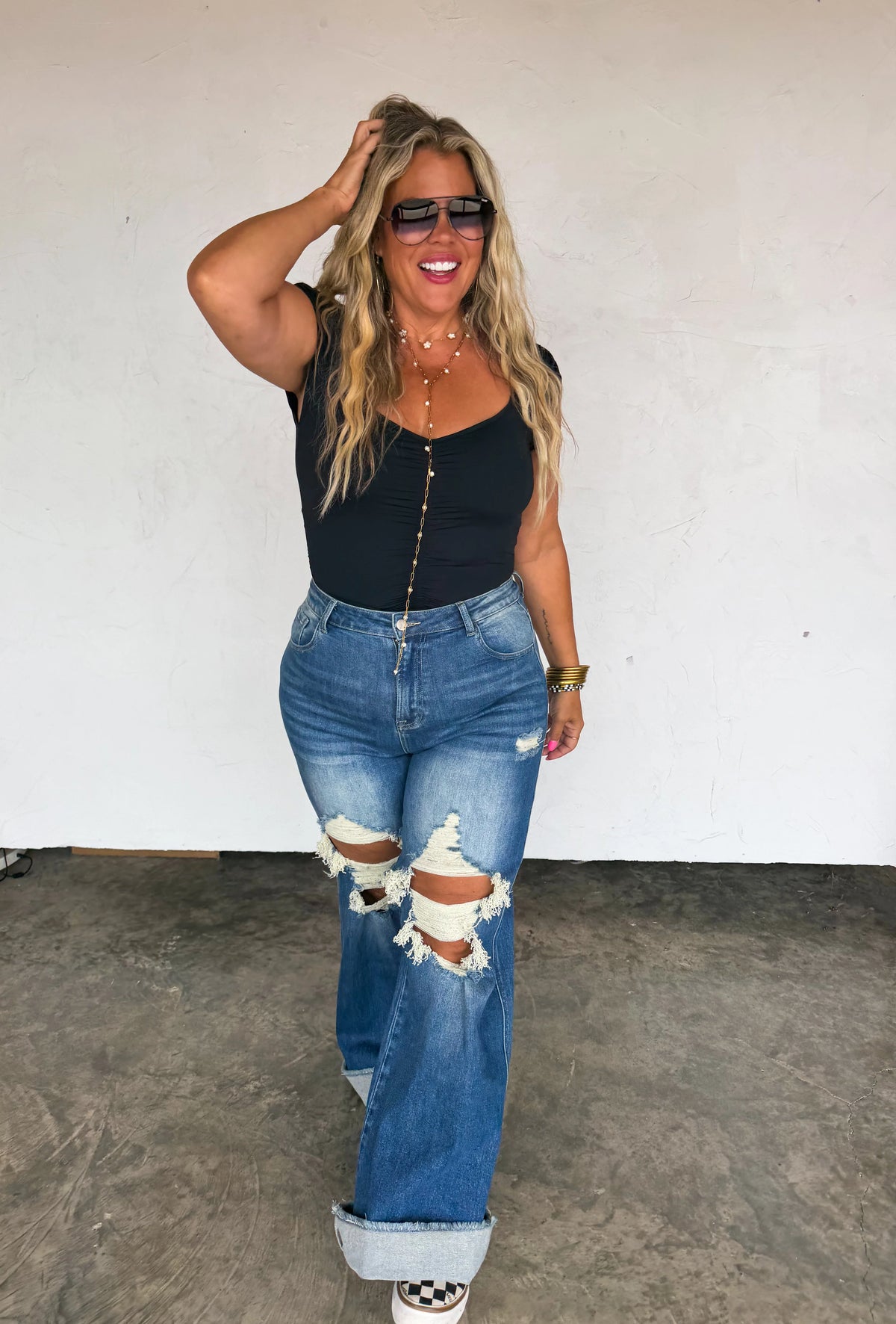 blakely distressed jeans