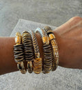 five stack bracelets