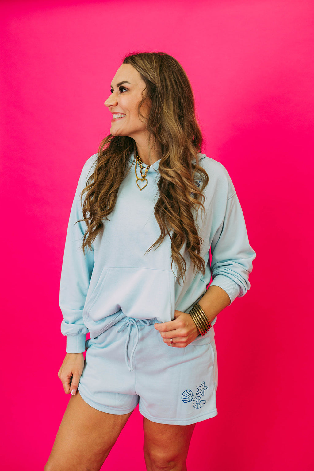 seas the days hoodie set