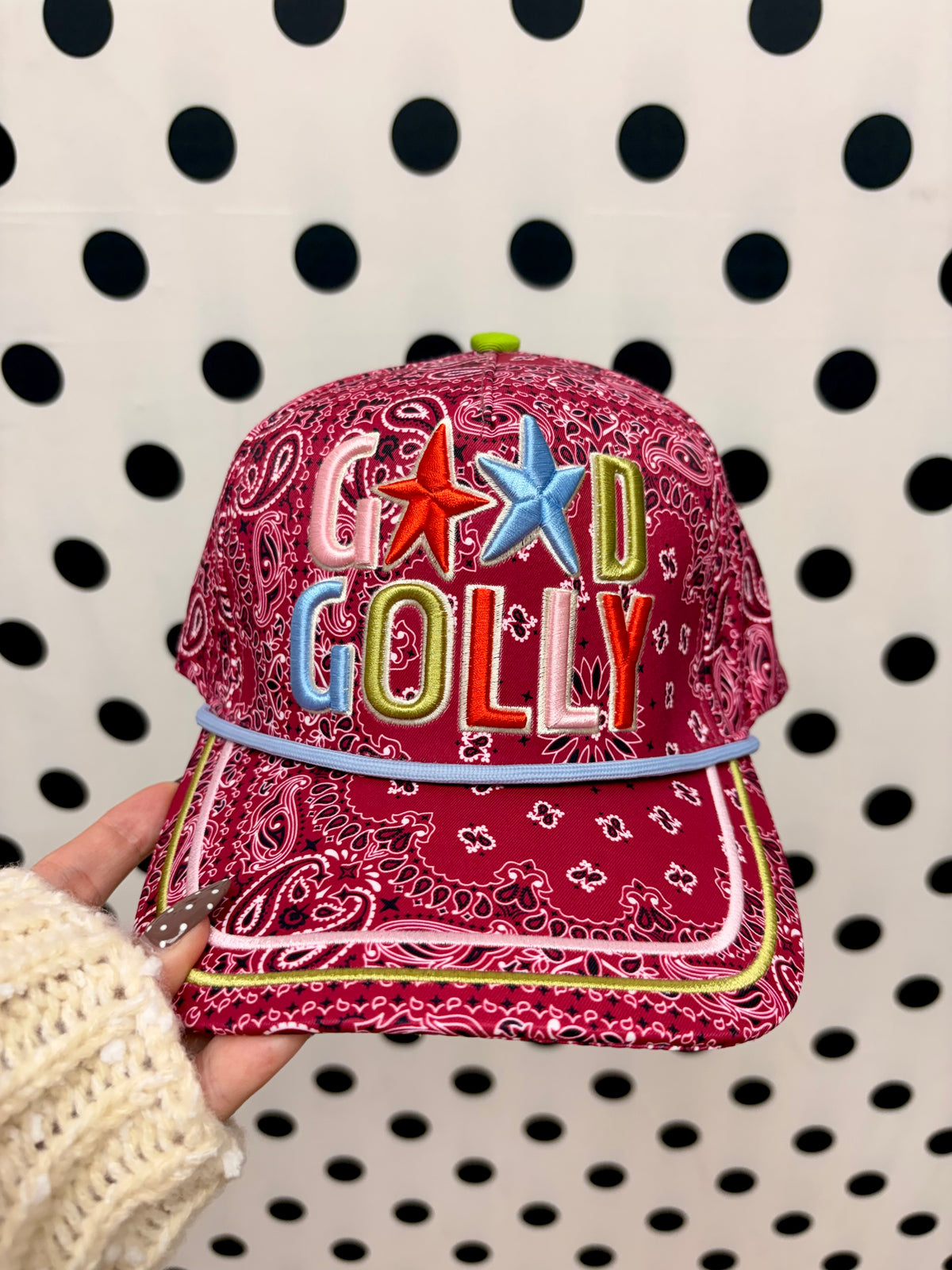 good golly bandana trucker