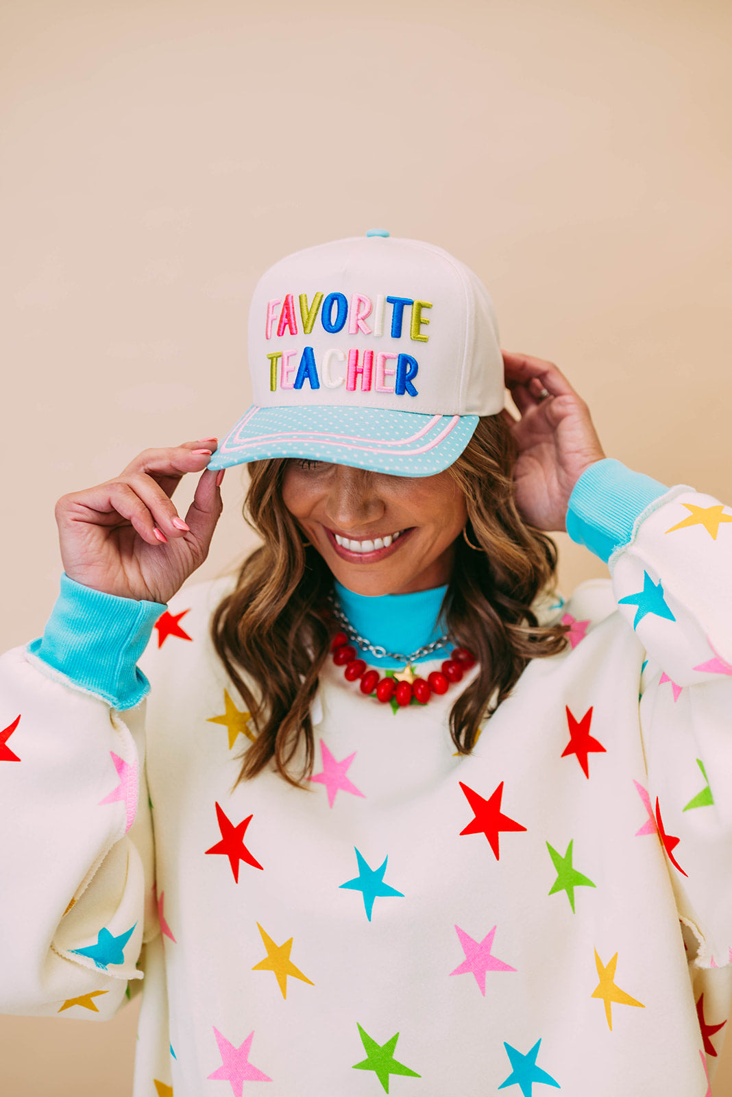favorite teacher trucker hat