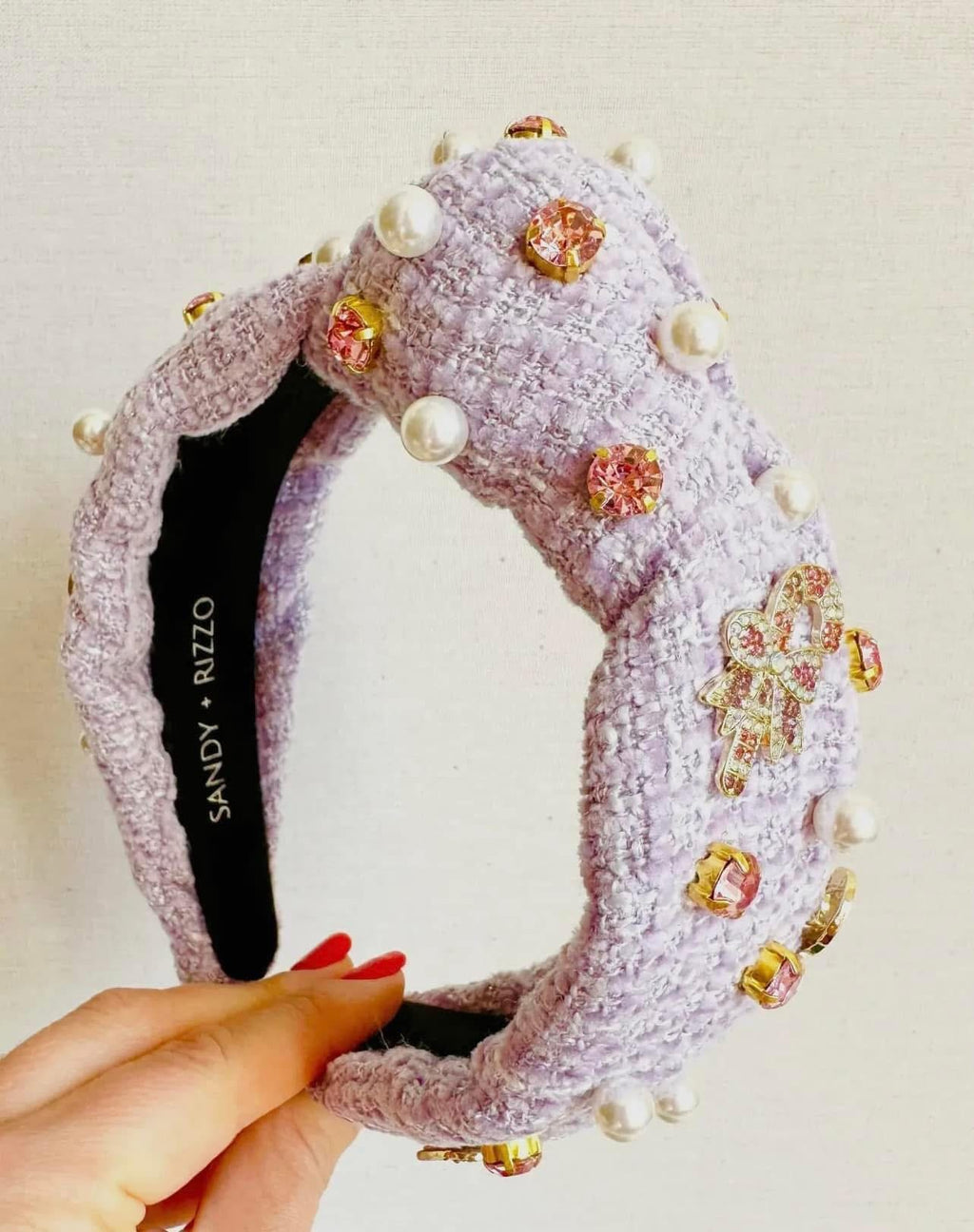 Pretty in Pink Christmas Headbands