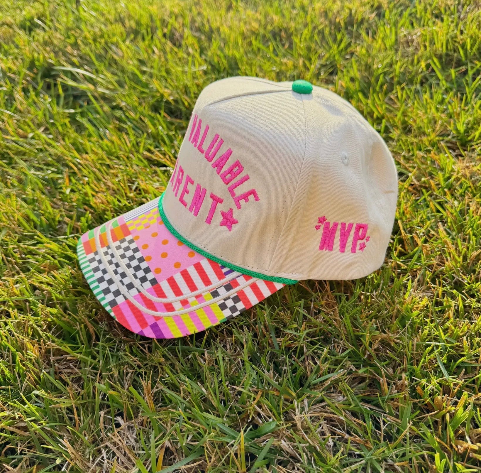 MVP Multicolor Patchwork Trucker