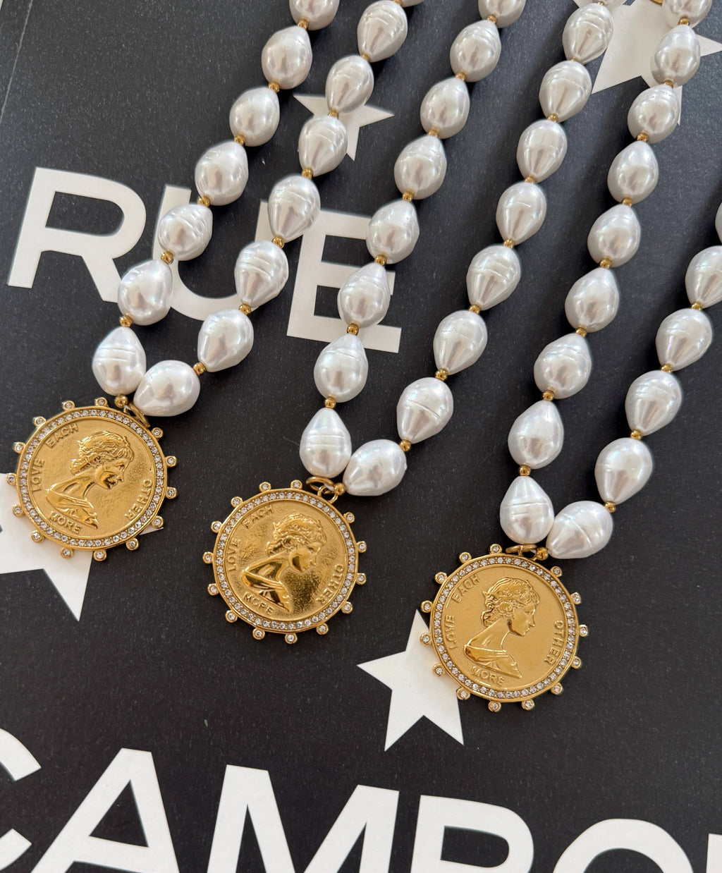 gia coin necklace