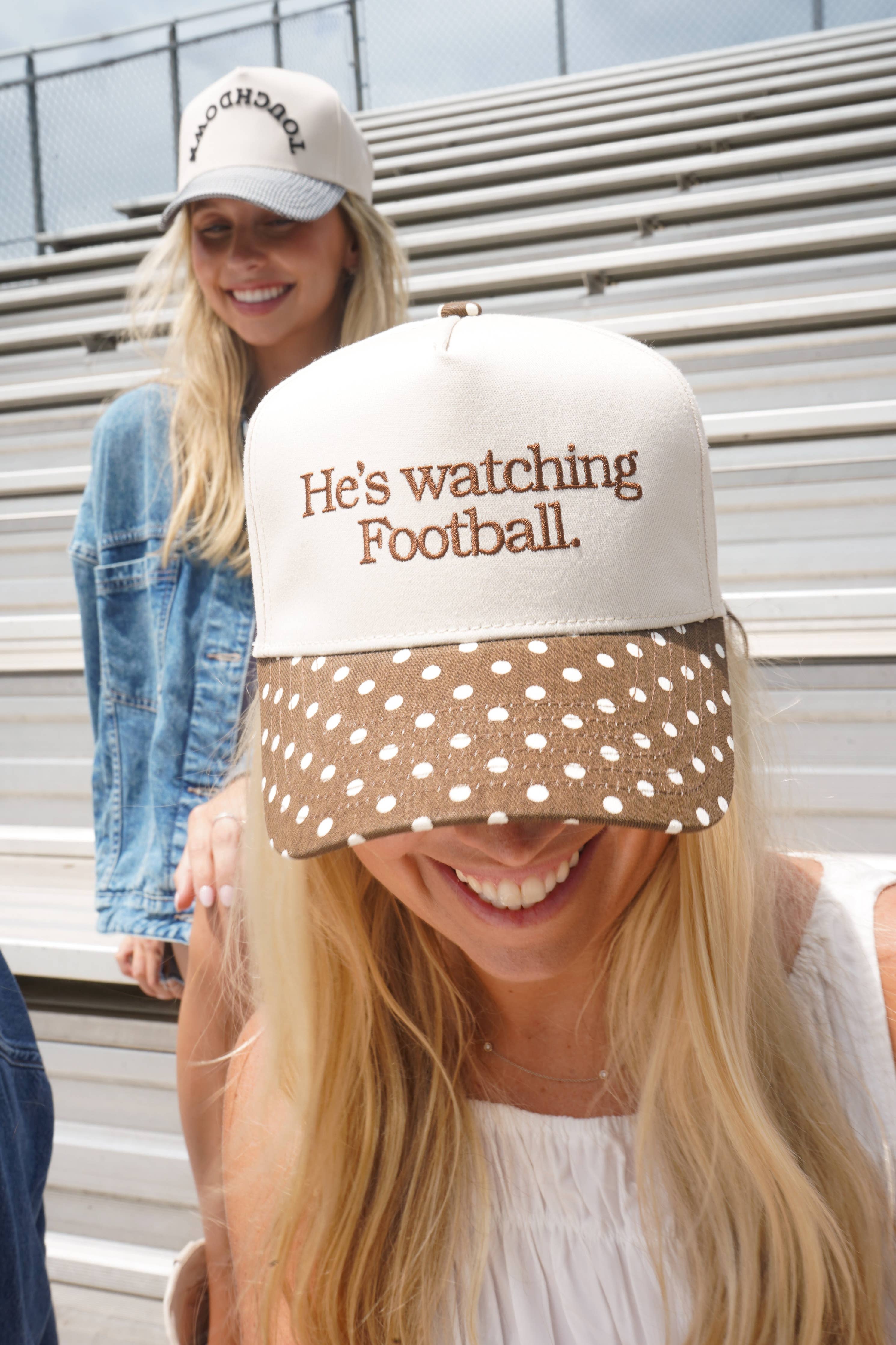 he’s watching football trucker
