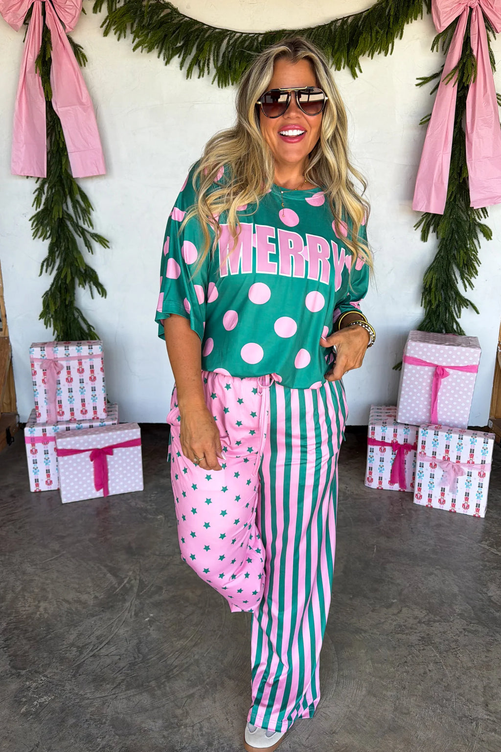 (PREORDER) merry confetti lounge sets