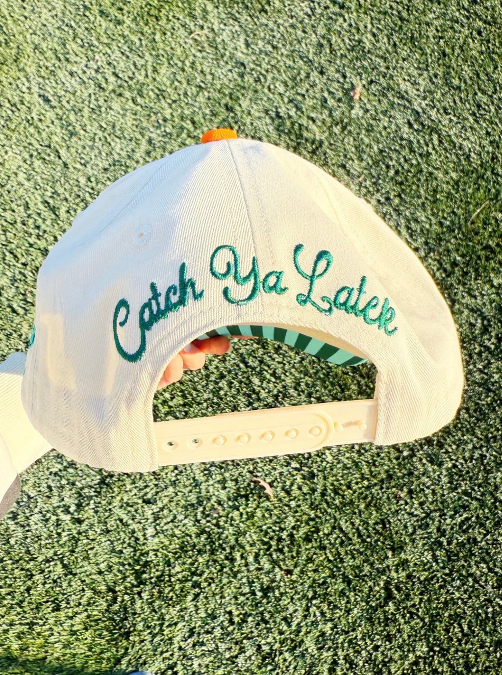 gone fishing trucker hat