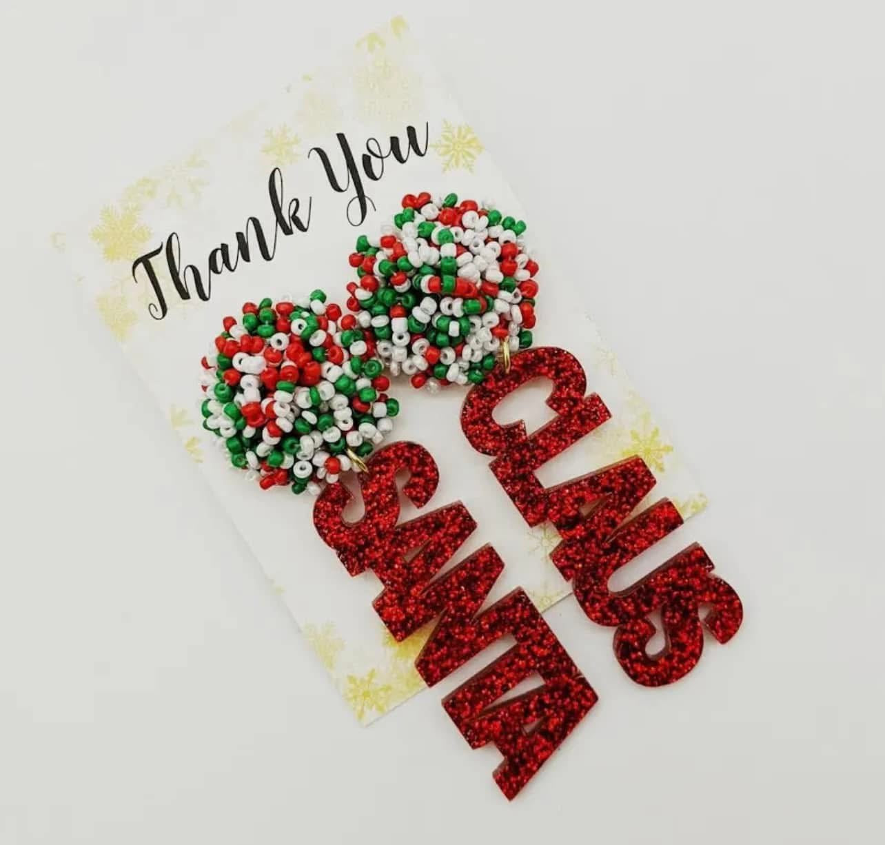 Santa Claus Earrings