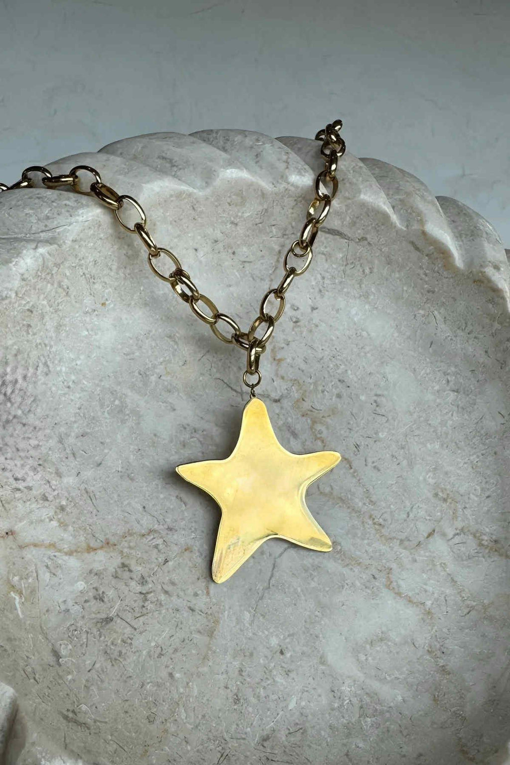 Gold Star Necklace