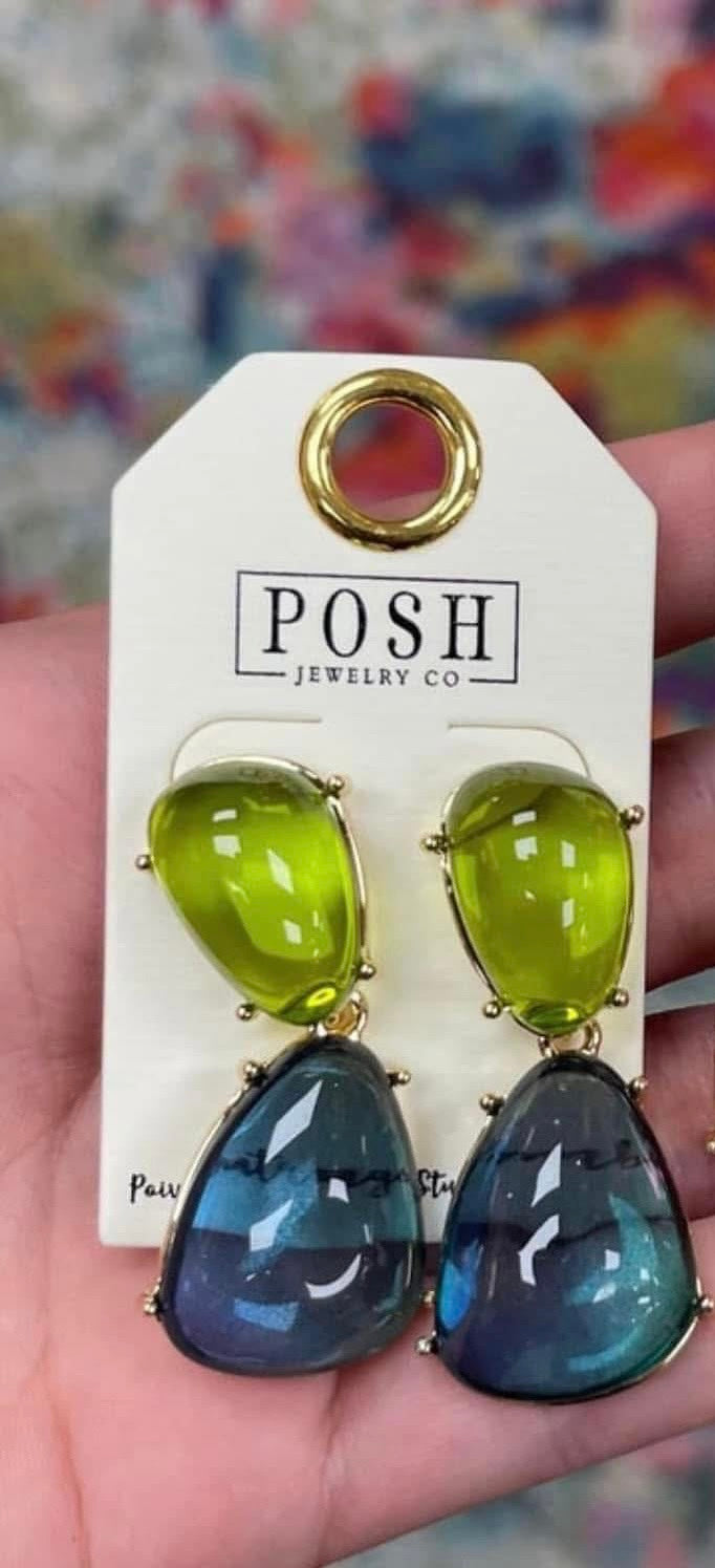 See Through Dangling Earrings