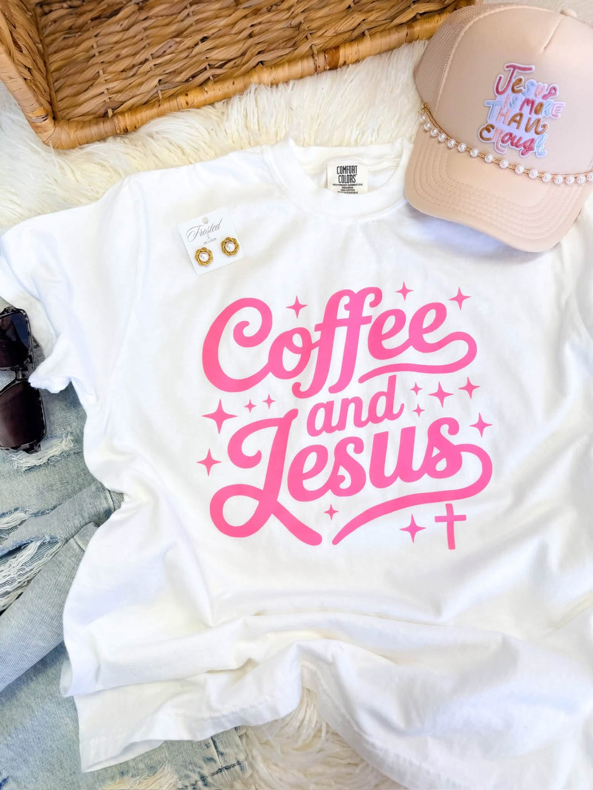 (PREORDER) coffee and Jesus tee