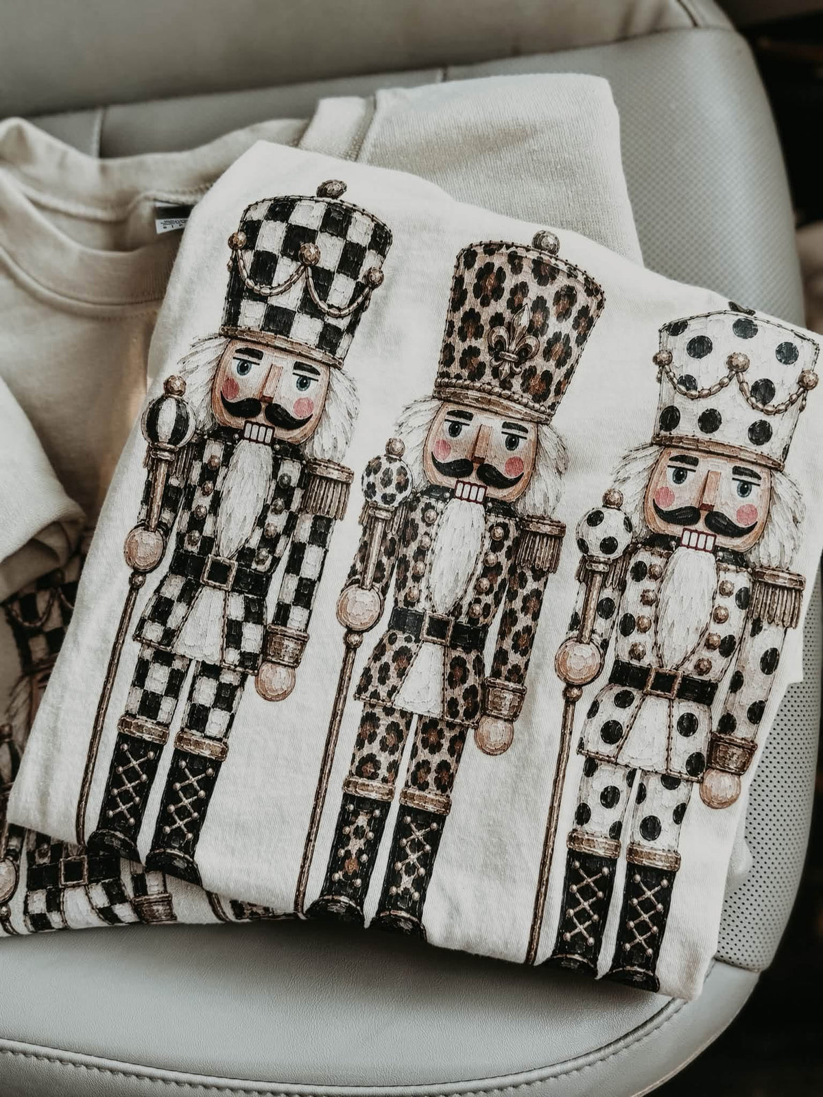 (PREORDER) fun print nutcracker trio tee or sweatshirt