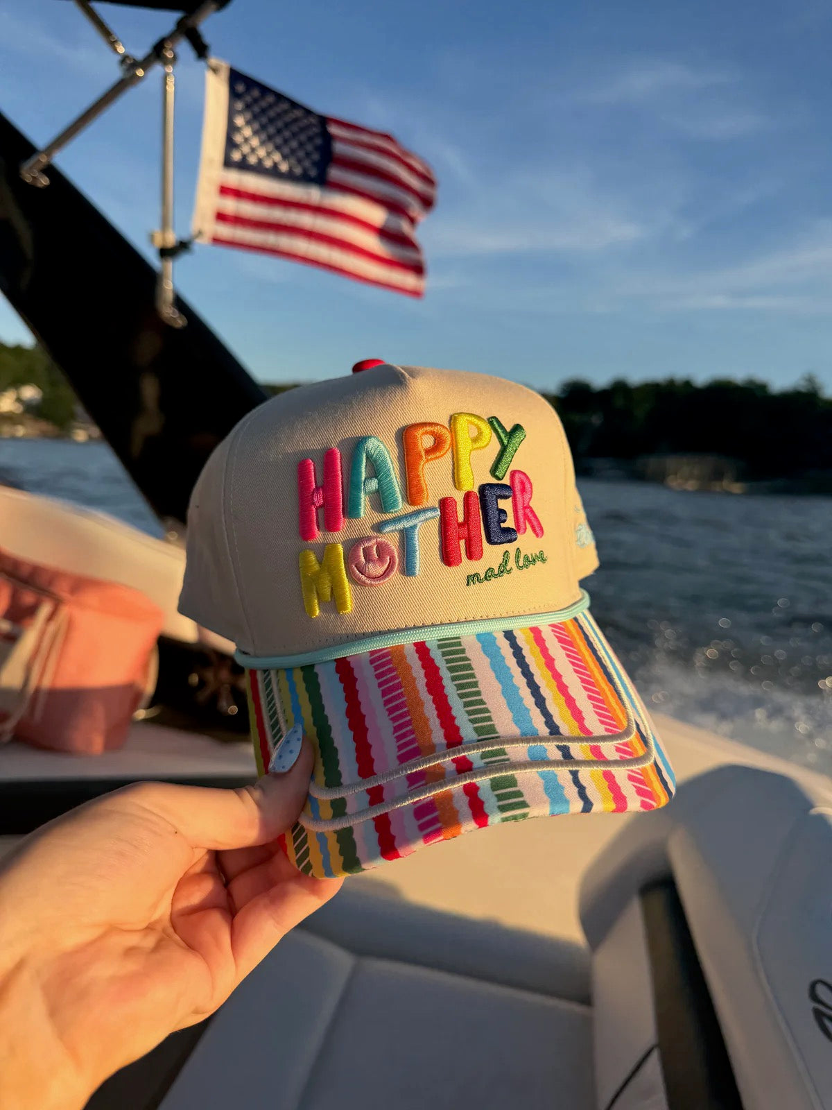 happy mother trucker