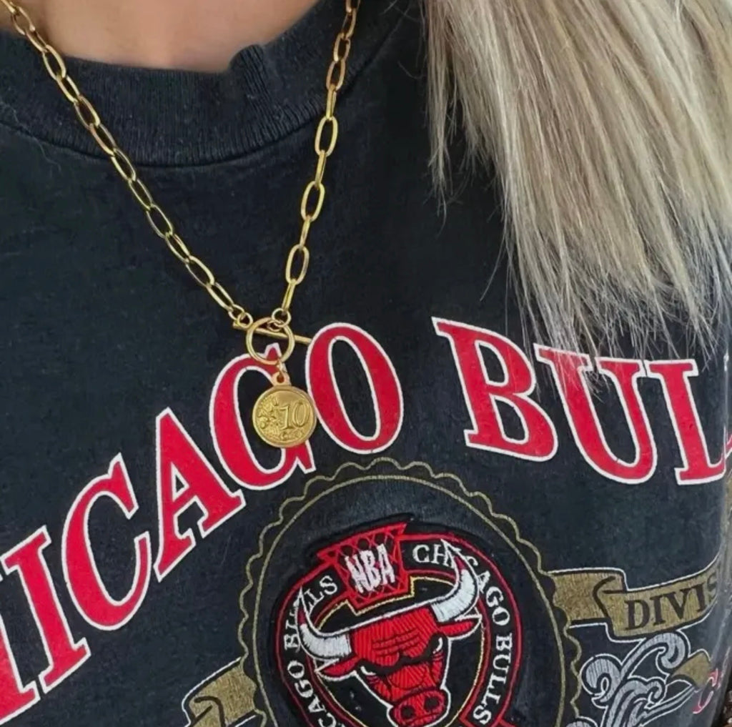 Delicate Coin Necklace