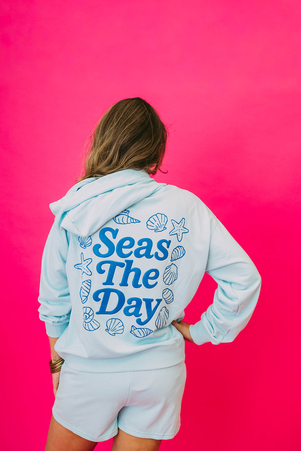 seas the days hoodie set