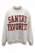 santa’s favorite mockneck