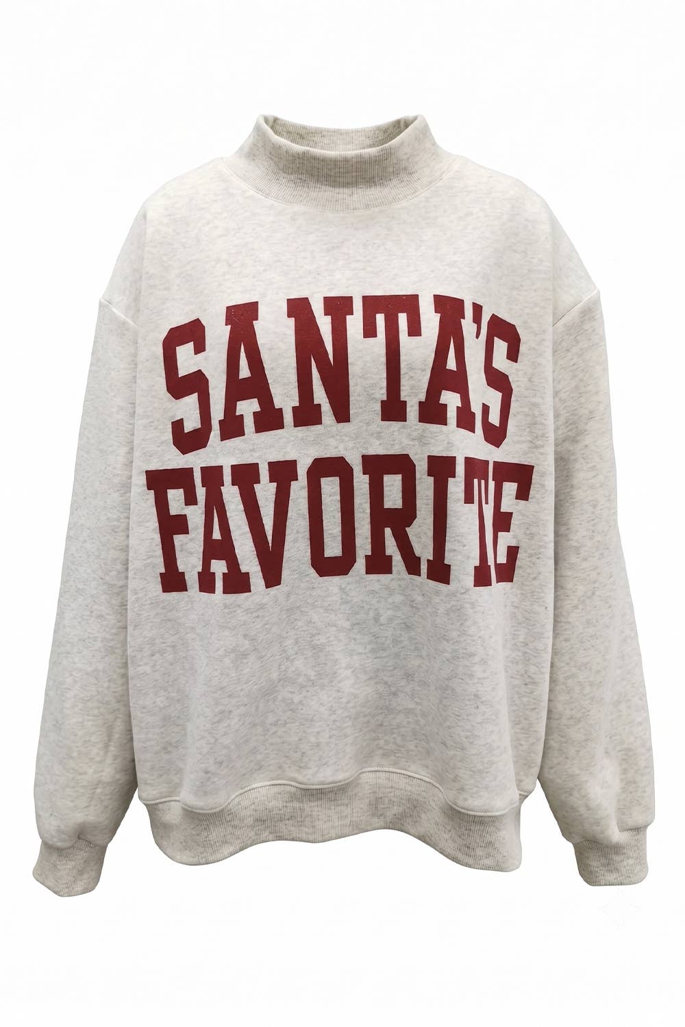santa’s favorite mockneck