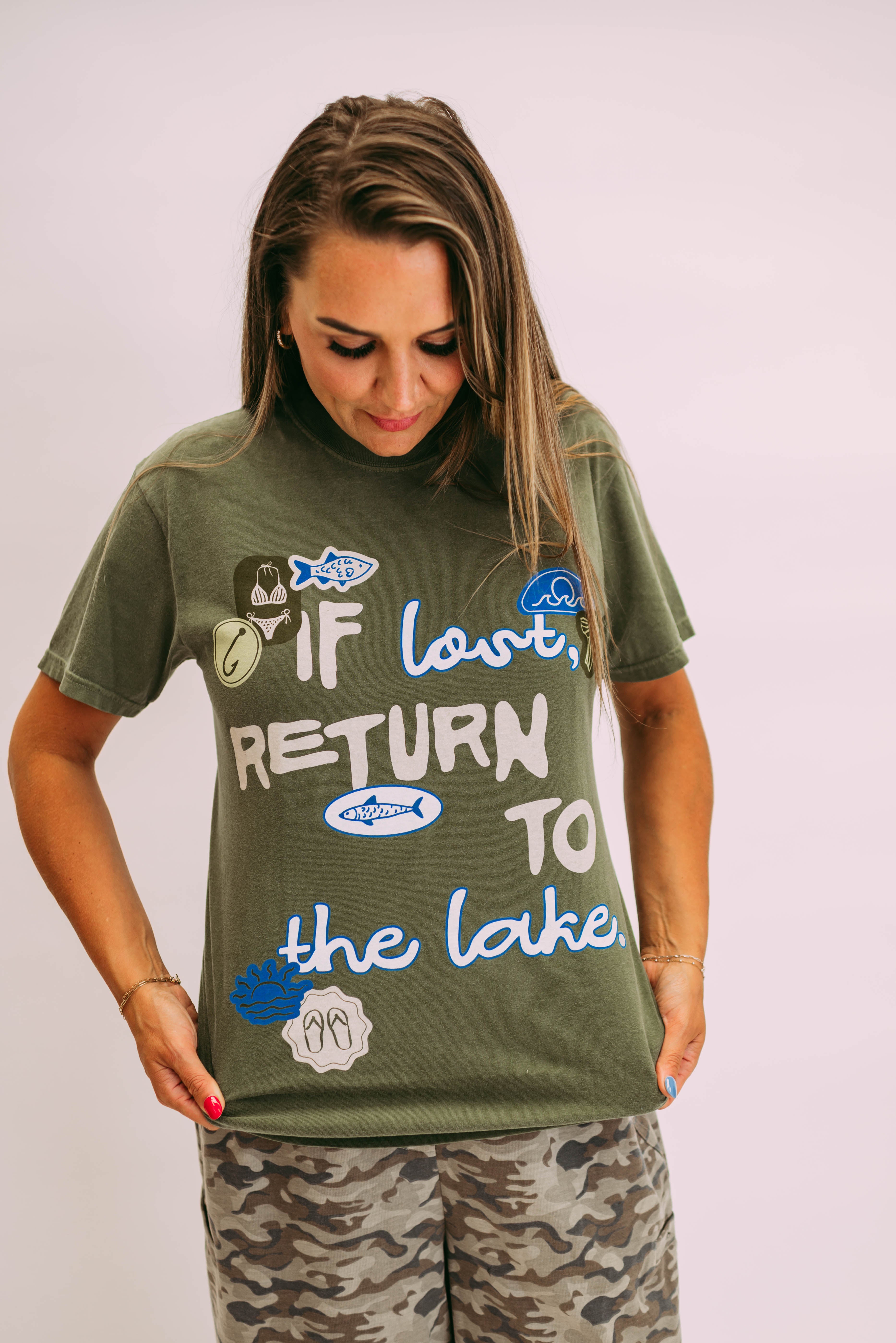 if lost return to lake tee