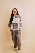 polka dot patchwork set