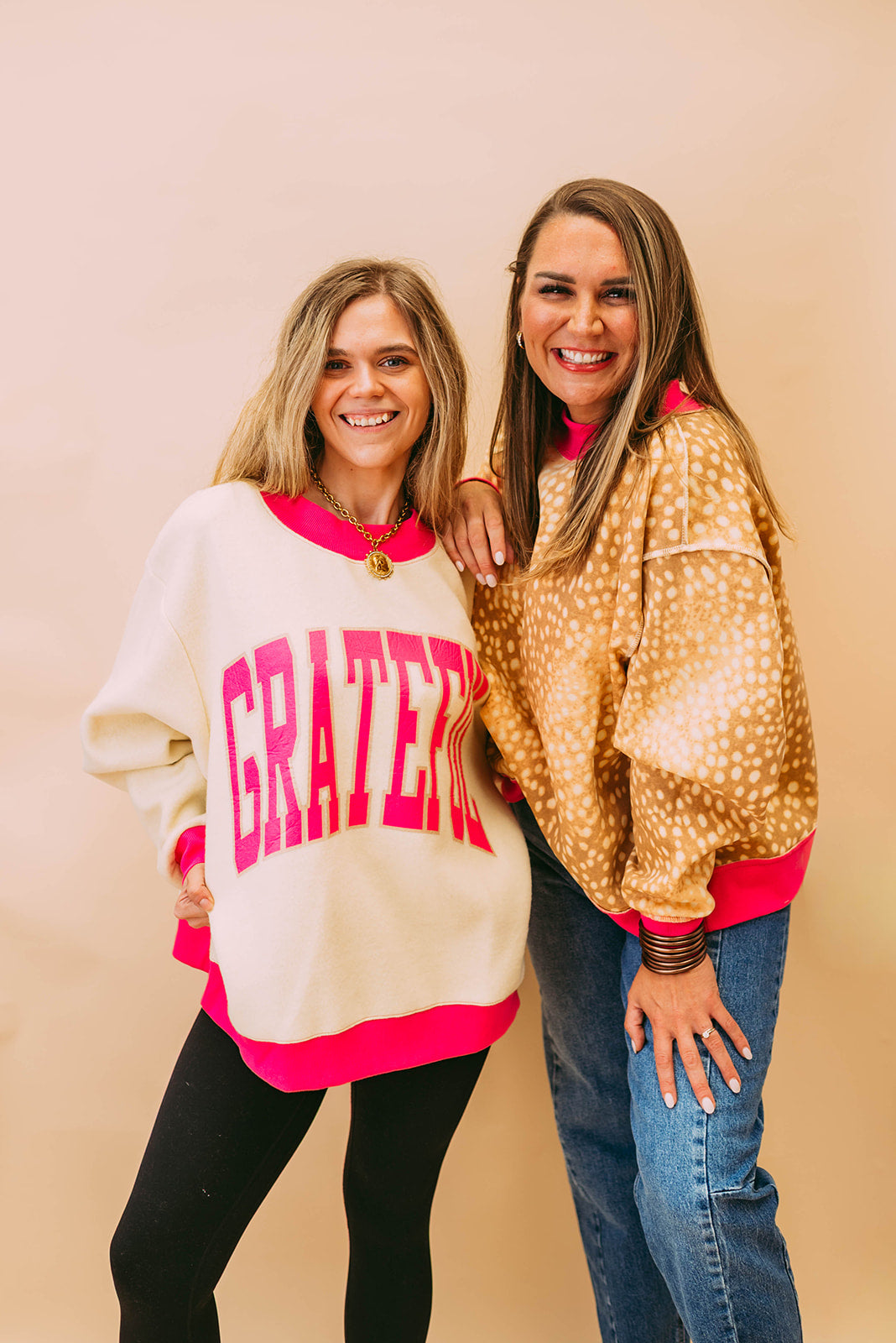 grateful fawn reversible mockneck