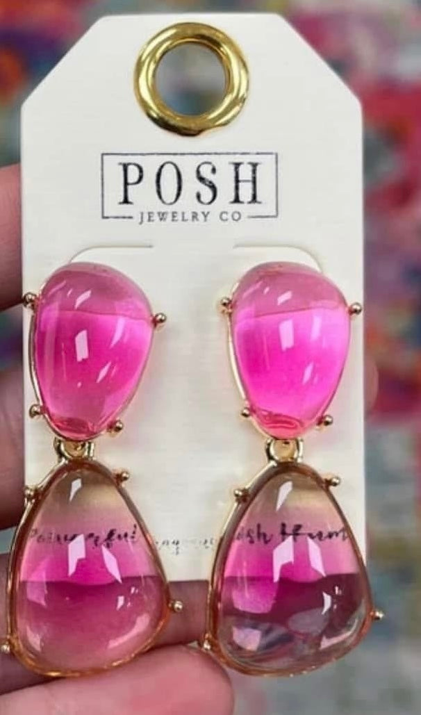 See Through Dangling Earrings